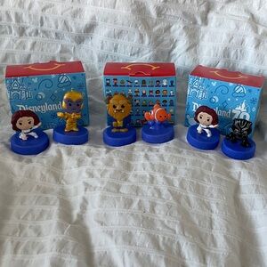 McDonald’s Disney 70th Action Figure Set of 6